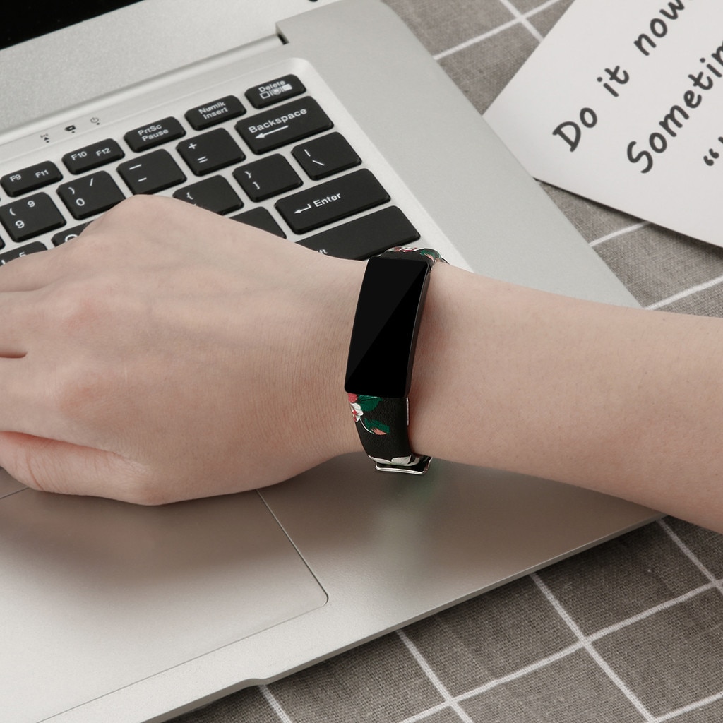 Replacement Small Leather Band Bracelet Watch Band Wrist Strap Sport Smart Accessories For Fitbit Inspire/inspire Hr