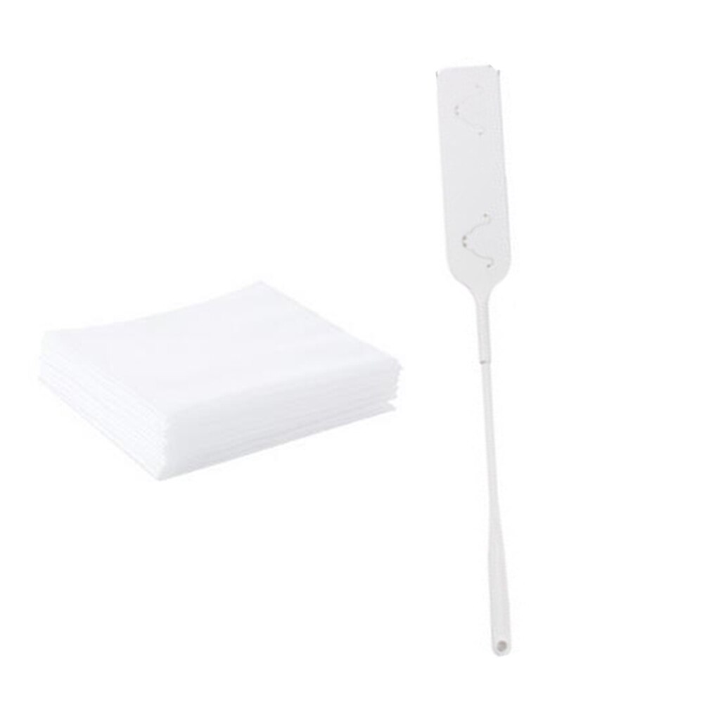 Cepillo para polvo antiácaros electrostáticos para el hogar, removedor de pelo de sofá de esquina larga, antipolvo, limpieza de baño, suministros de Bar: Moon White