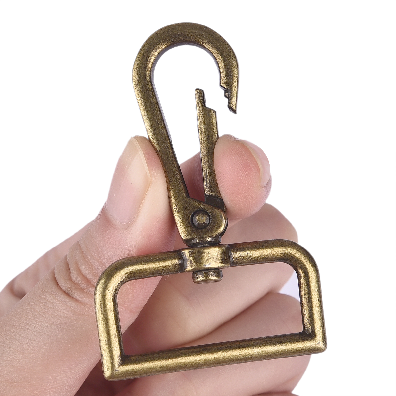 5PCS Alloy Metal Snap Hooks Clasps Strap Buckles Lobste Clip Hook For Keychain Bag Key Rings Making Bag Chain Part Craft Sewing
