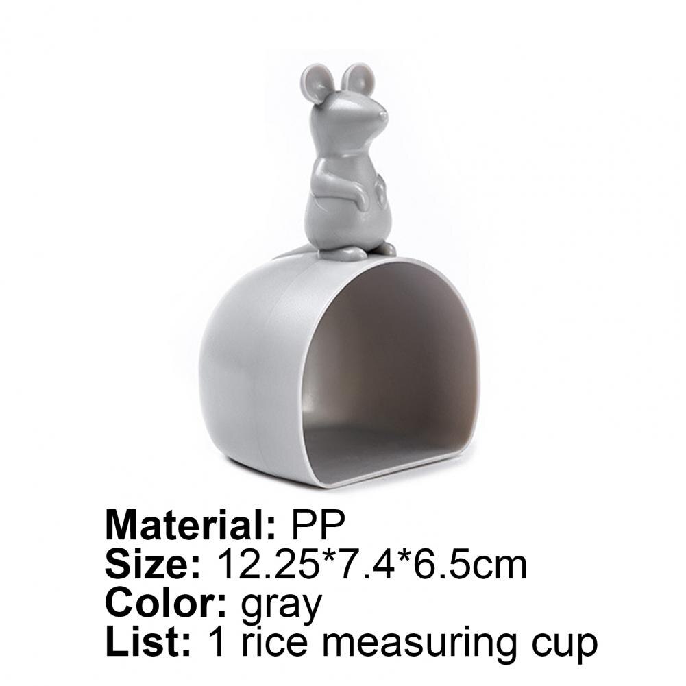 80% Hotrice Maatbeker Cute Food Grade Pp Huishouden Muis Rijst Meter Voor Keuken
