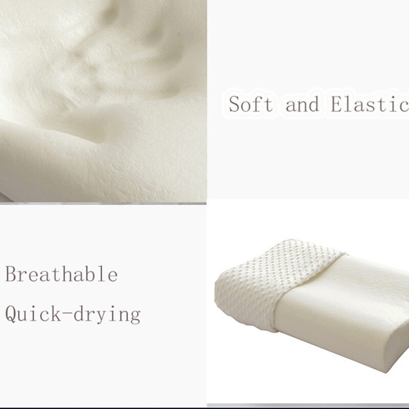 Memory Foam Orthopedisch Kussen Golf Kussen Voor Nekpijn Gezonde Beddengoed Kussen Nek Bescherming Trage Rebound Met Pillowcase60 * 40