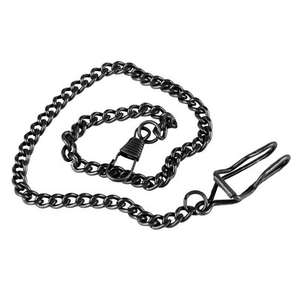 Lommearmbånd unisex bælte vintage antik lommekæde ur stander halskæde denim bælte dekorativ lommekæde herre