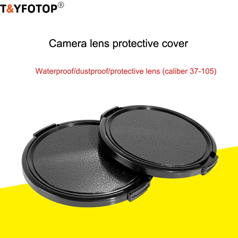 Rozmiar 49mm 52mm 55mm 58mm 62mm 67mm 72mm 77mm 82mm Snap-On obiektyw przednia osłona obiektywu aparatu etui na Sony Alpha obiektyw do lustrzanki cyfrowej Protector