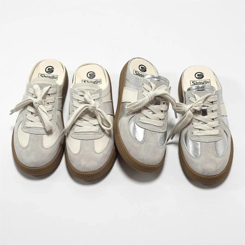 Vrouwen Canvas Muiltjes Schoenen Klassieke Loafers Vrouw Slipper Comfortabele Slip-On Klompen Rond Neus Wandelen Sneakers Lui Vrouwelijk Schoeisel