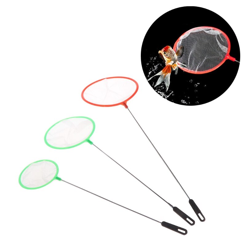 Fishing Tank Net Plastic Round Thin Fish Shrimp Capture For Aquarium Shop Tools