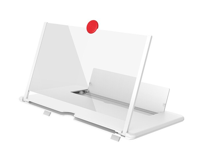 12-inch Phone Screen Magnifier Portable Mobile Phone Screen Magnifier Foldable Smart Phone Screen Amplifier Projector: C