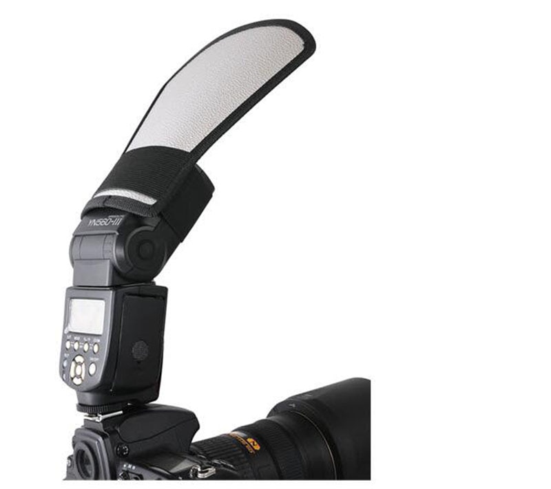 Universal Softbox Flash Diffuser Silver White Reflector for most kinds of DSLR camera Speedlite Photography Studio Accessories