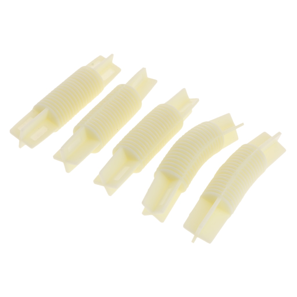 Poteau de rideau de fenêtre en saillie | Connecteur de coude Beige 5 pièces 26mm/28mm