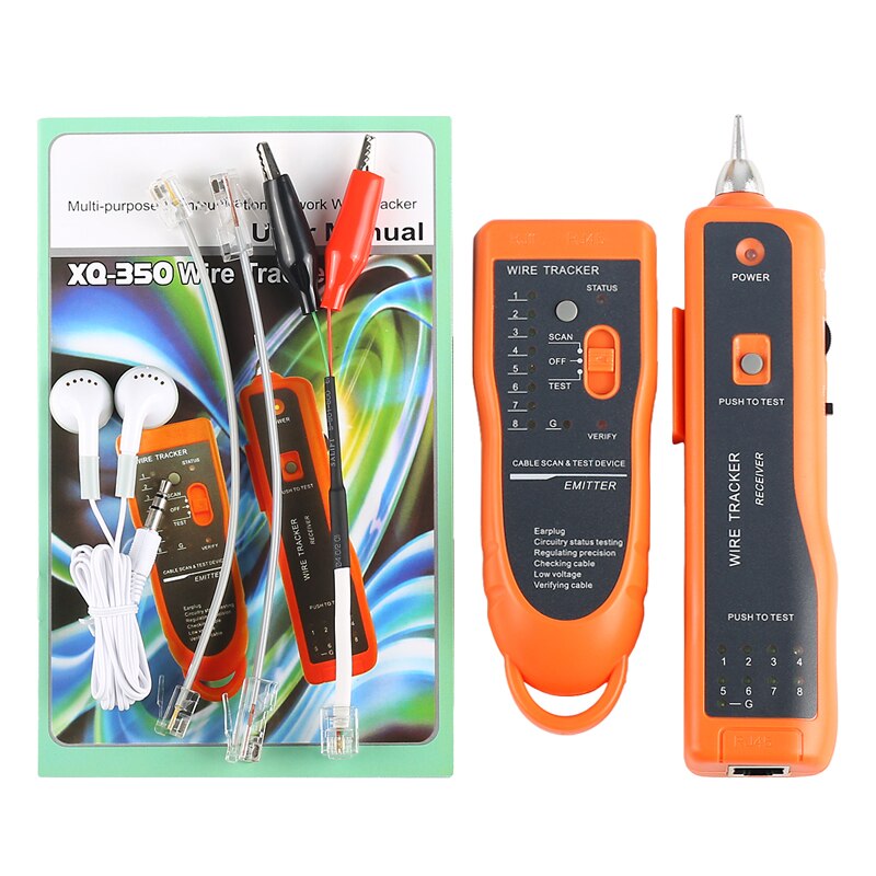 Offre spéciale RJ11 RJ45 Cat5 Cat6 téléphone fil Tracker Toner Ethernet LAN réseau câble testeur détecteur ligne Finder