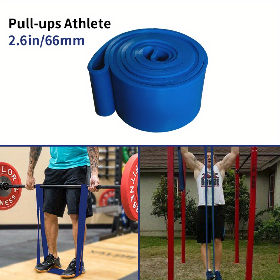 Resistance Bands Exercise Elastic Workout Ruber Loop Strength Rubber Band Gym Fitness Equipment Training Expander Unisex: Blue