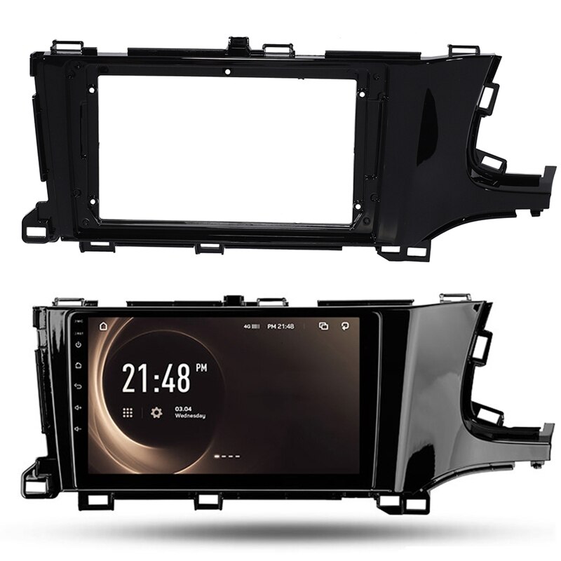 AL22-Autoradio Fascia Voor + Honda Shuttle 9 Inch Stereo Dvd-speler Dashboard Kit Gezicht Plaat
