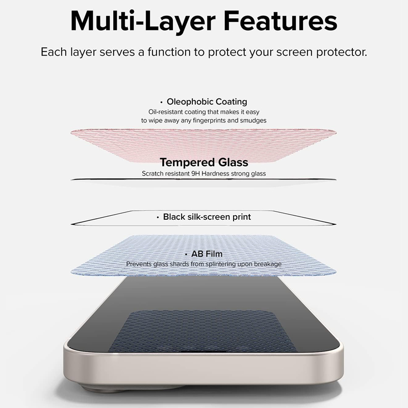 Vidrio protector oleofóbico para OPPO Find X8 Ultra, X8S, X8, X8S Plus Protector de pantalla de vidrio templado antideslumbrante