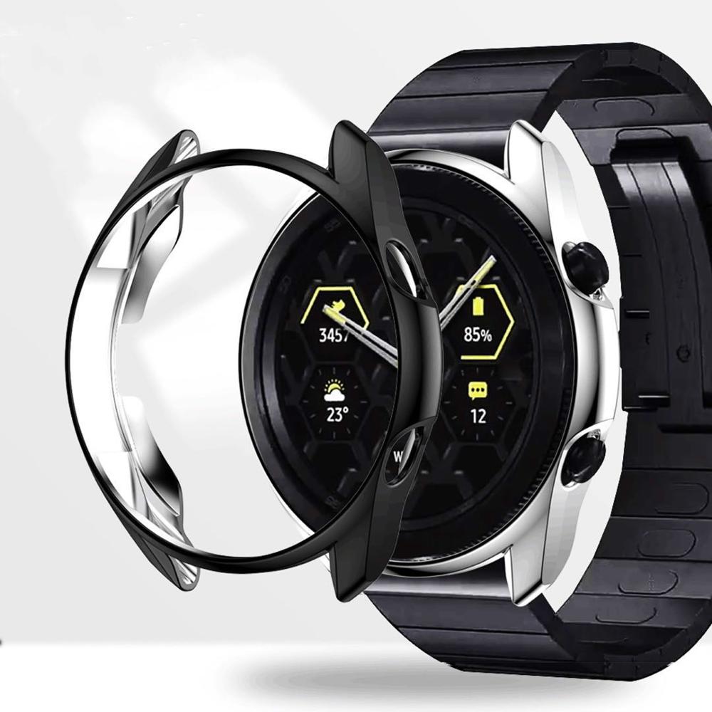 Case For Samsung galaxy watch 3 cover bumper Accessories Protector Full coverage silicone Screen Protection