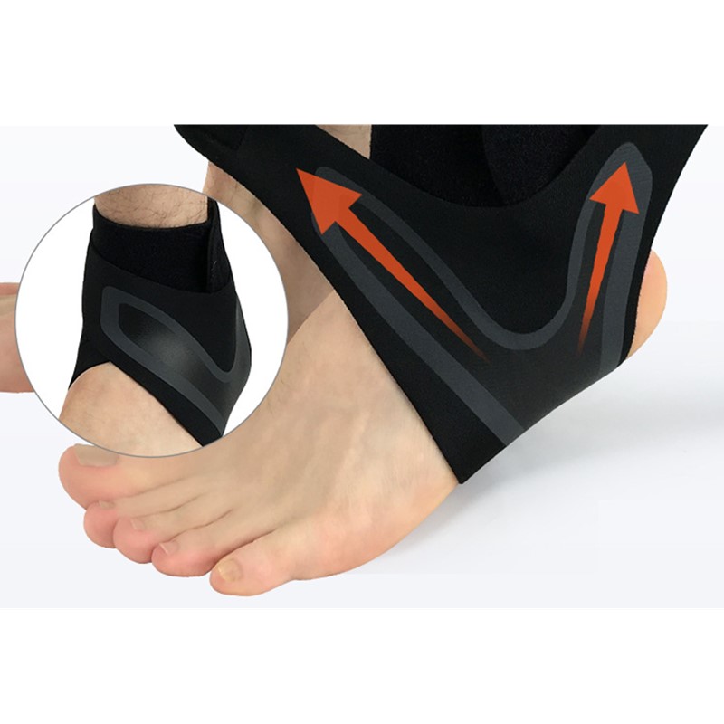 Sports ankel støtte elastisk ankel justerbar åndbar ankel seler støtte til sportsbeskyttelse forstuvninger lnury hæl wrap