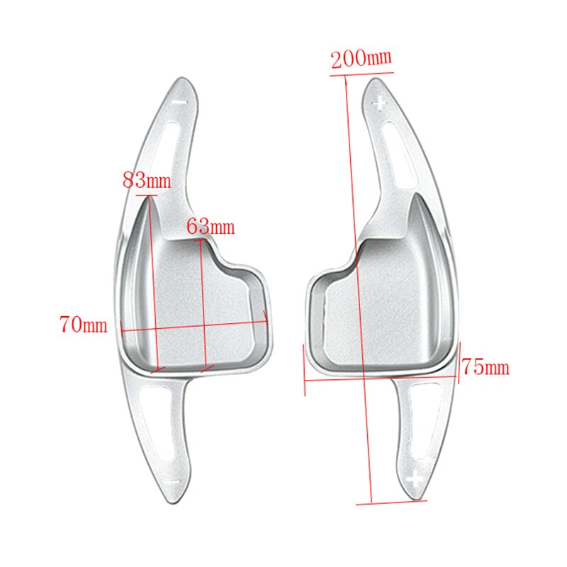 Palette de changement de vitesse avec volant en aluminium, pour BMW F30 F31 F32 F10 F20 F15 F16 X1 X3 X4 X5 X6 1 2 3 4 5 6 7