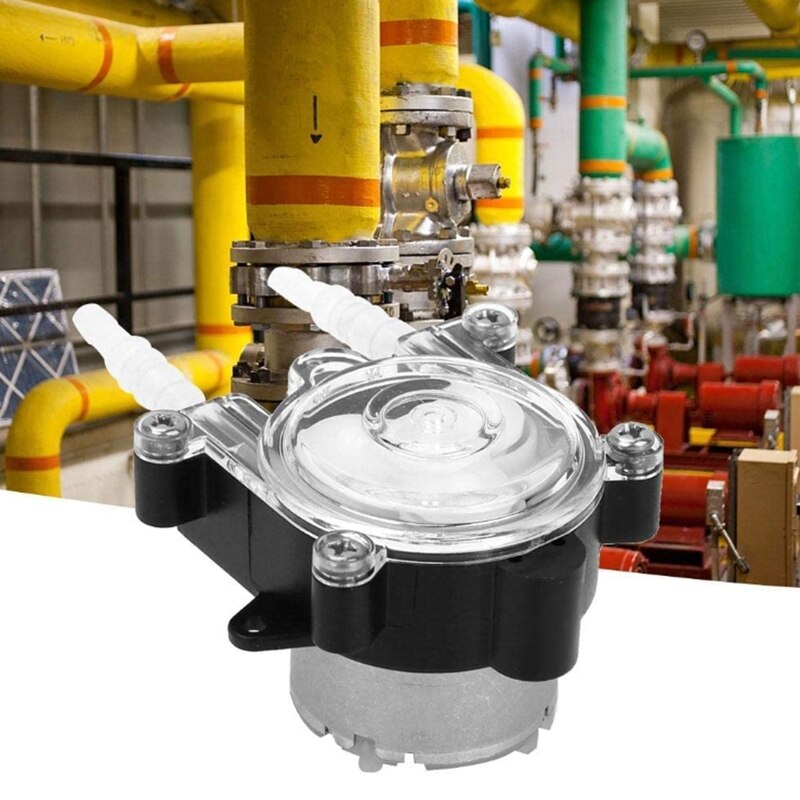 Miniature Dosing Pump Peristaltic Pump for Chemical Analysis of Laboratory Aquariums DC 12V