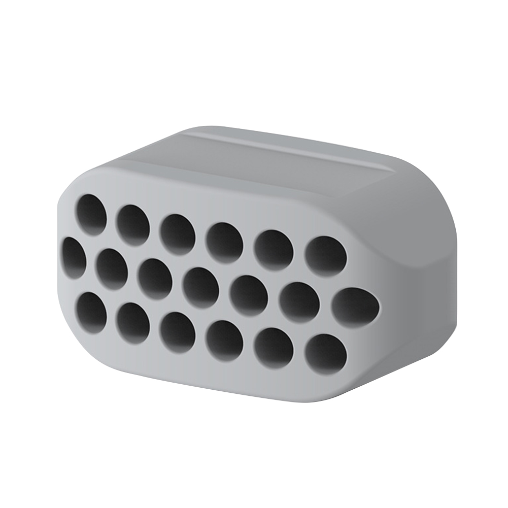 Face Jaw Muscle Exerciser Silicone Slim Fitness Facial Line Trainer (Grey)