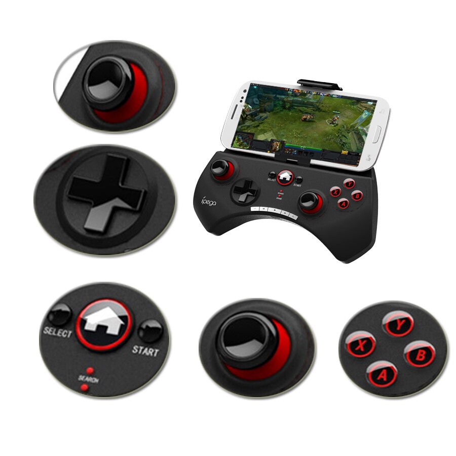 Gamepads controle android iPega 9025 PG-9025 Wireless Bluetooth Game controller Gamepad Joystick For iPhone& iPad Android PC