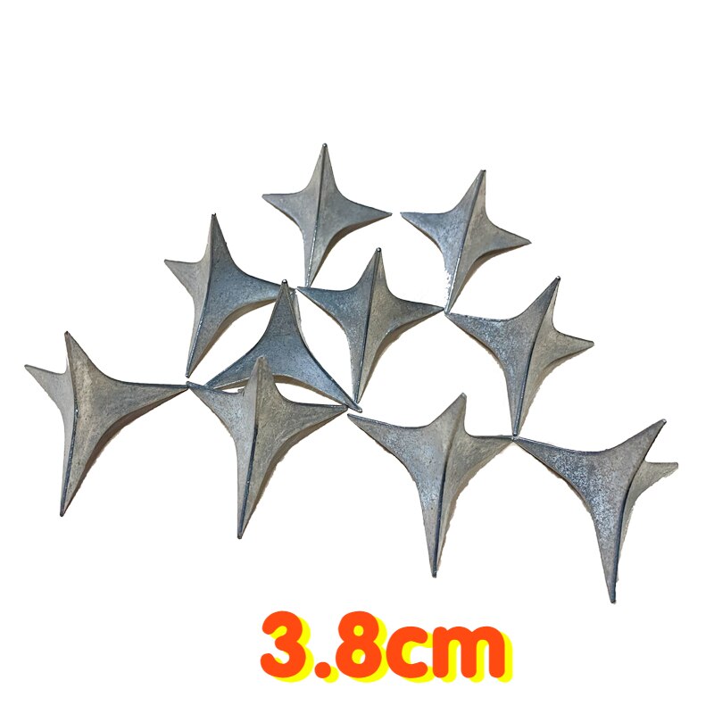 15 stücke Dreieck Reifen Nelken Dreieckige Reifen Punktion Spikes für Reifen Durchstechen Schießt NäGel Anti-Diebstahl Auto für Reifen punktion: B-3.8cm