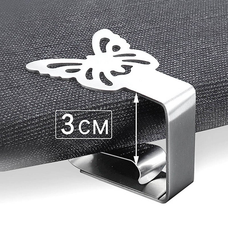 Tablecloth Clip Wedding Round Tablecloth Clamp Holder DIY Party Craft Table Decor Accessories Stainless Steel Table Cloth Grip