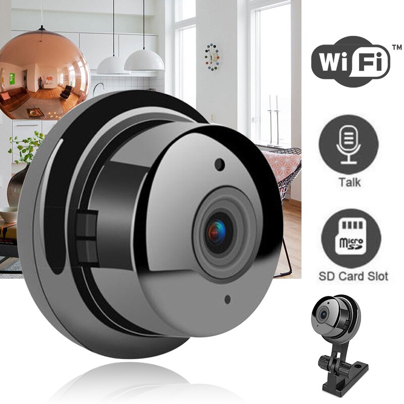 SPIED CAT – Mini caméra de surveillance Full HD 1080P, dispositif de sécurité domestique sans fil, avec Vision nocturne et Wifi