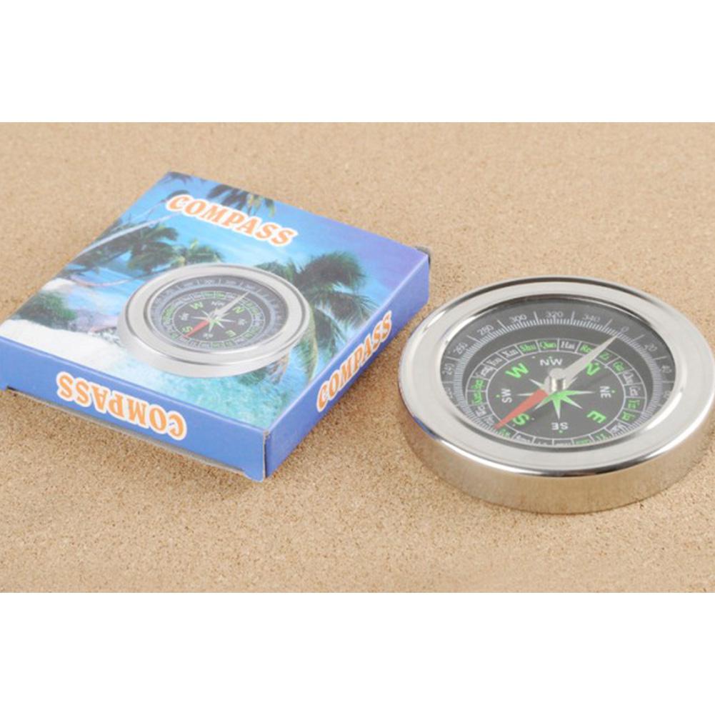 HobbyLane Large Size Compass Stainless Steel Directional Magnetic Practical Guider for Camping Hiking North Navigation Survival
