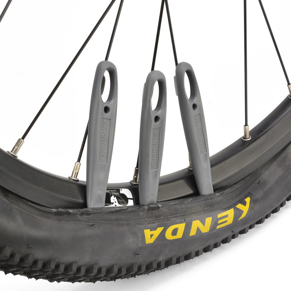 JSHOUBIKE-palanca de llanta de nailon para bicicleta, herramienta de reparación de rueda ultraligera, cuchara de neumático de bicicleta de montaña y carretera, accesorios de freno de ciclismo
