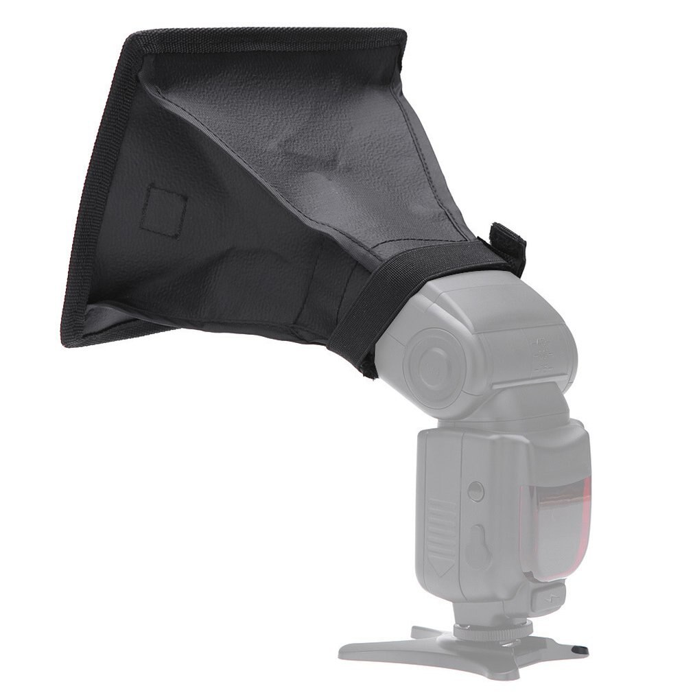 Luz de fotografia 15x17cm suave caixa de luz flash macio capa flash suave caixa de luz profissional portátil moda suave
