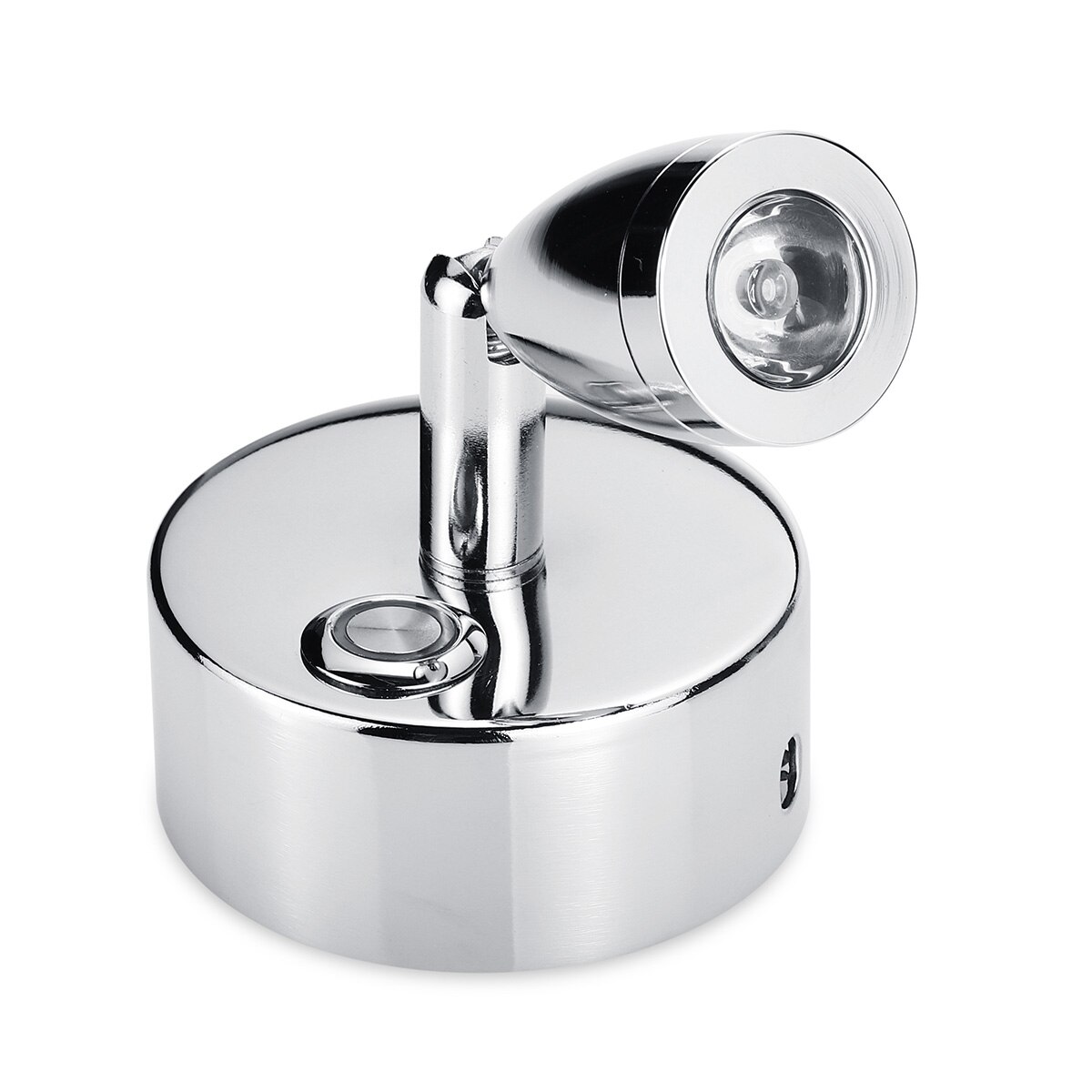 12-24V 180 Rotation LED Spot Reading Light Home Interior Spotlight Switch For RV Caravan Boat Truck Desk Bedside Lamp