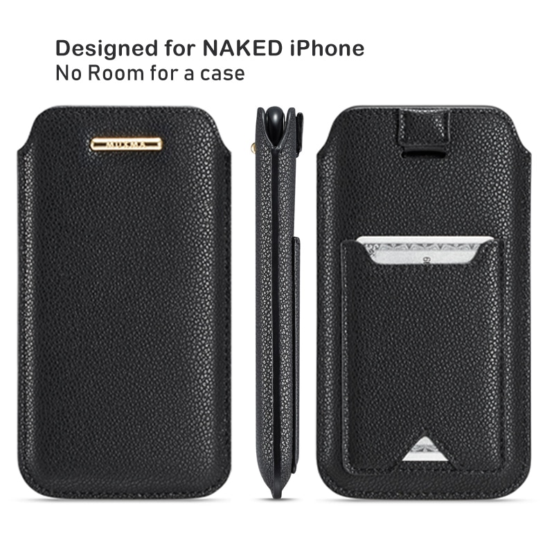 4 color leather mobile phone bag for iphone 6 6s Bag with card and wallet for iphone 7 8