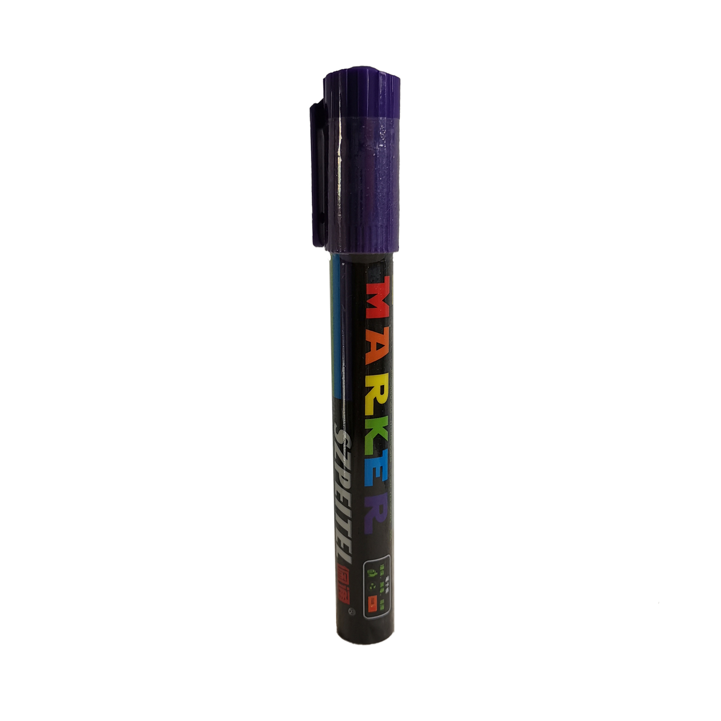 1Pcs Queen Bee Marking Marker Pen Set 8 Color Beekeeping And Bees Tools Queen Bee Mark Plastic Marks Pen Bee Tools: Purple