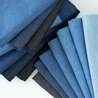 Coton après lavage tissu jean pour coudre des vêtements sacs bricolage matériaux Denim Textiles tissus respectueux de l'environnement Telas Por Metro 50x150