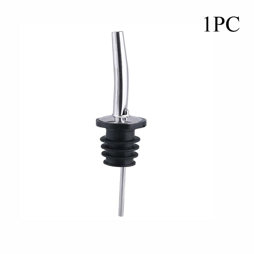 Bouchon de bouteille en bois/métal, 1 à 3 pièces, verseur de vin rouge, bec distributeur d'huile d'olive, bouchon de bouteille, outil de cuisine, accessoires de Bar: B-1PC