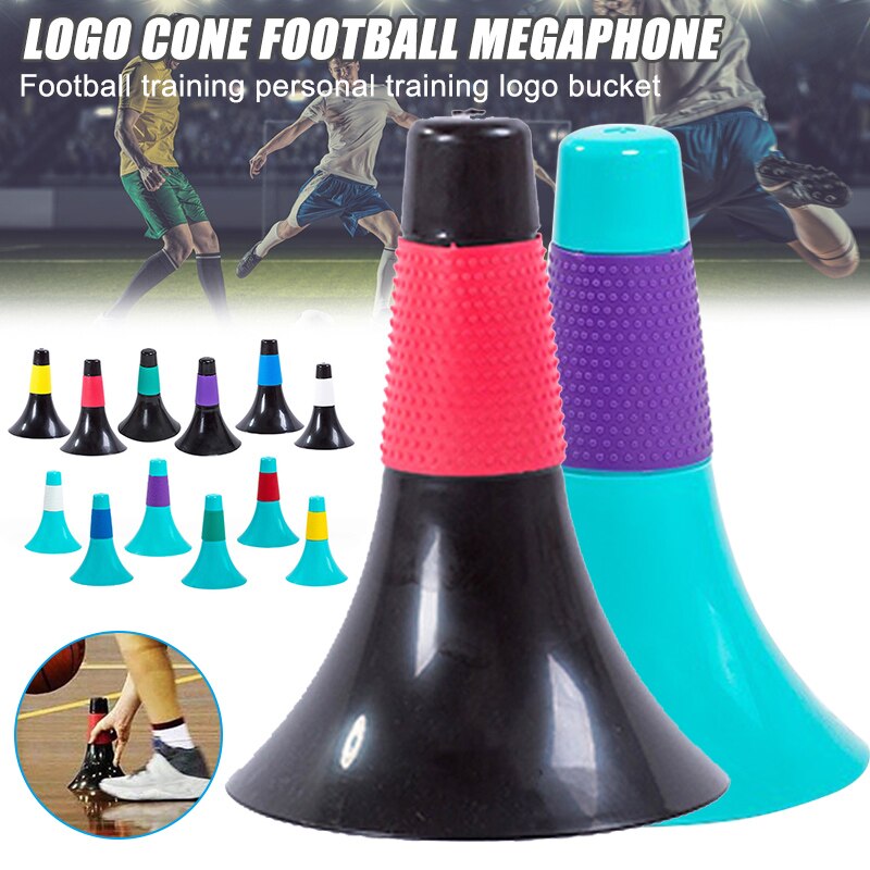 Thicken Obstacle Sign Sport Cones Football Training Cones Marker Horn EDF88