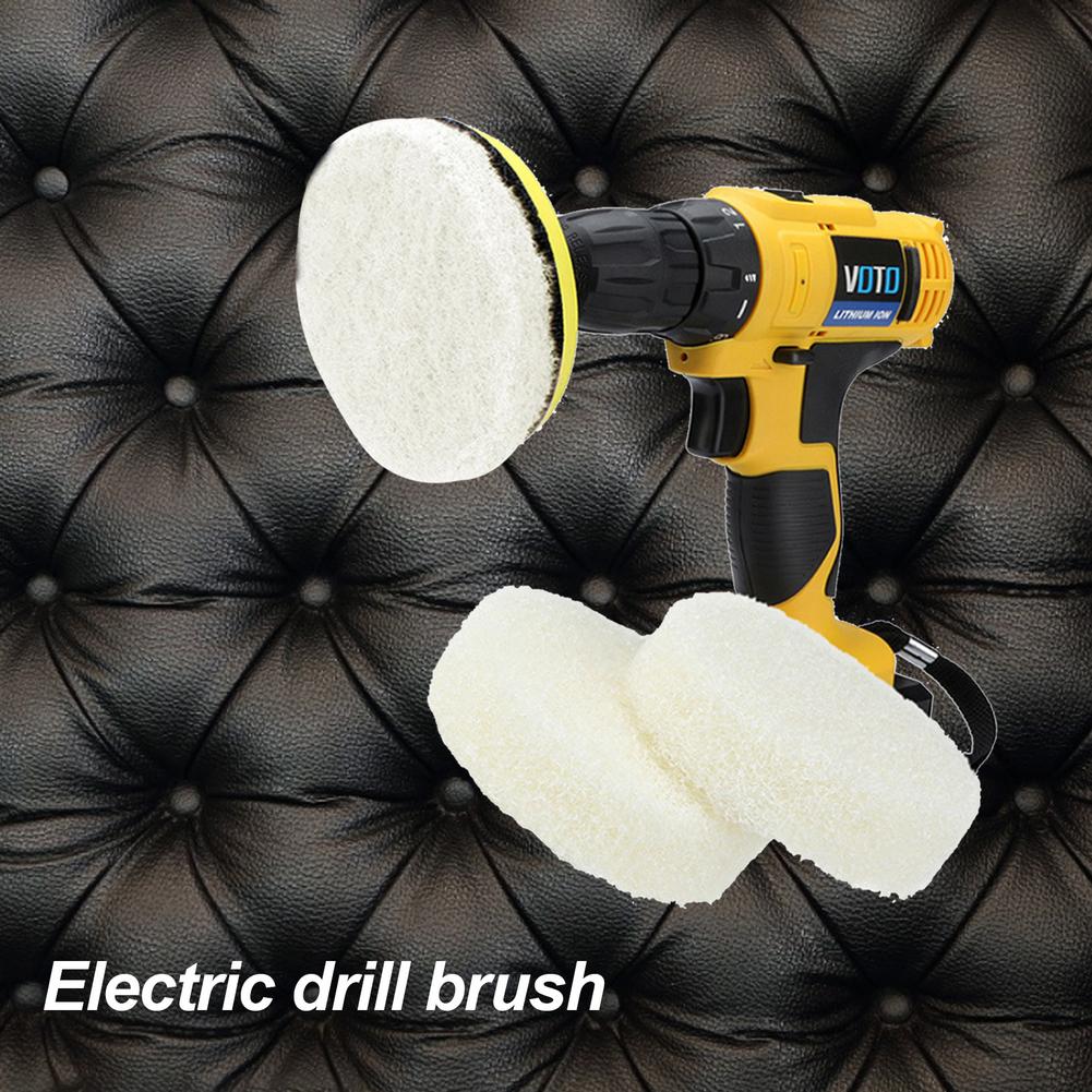 Replaceable Scouring Pad Cleaning Brush For Electric Drill Brush Cleaning Furniture, Kitchens, Sofas, Walls, Car Bodies