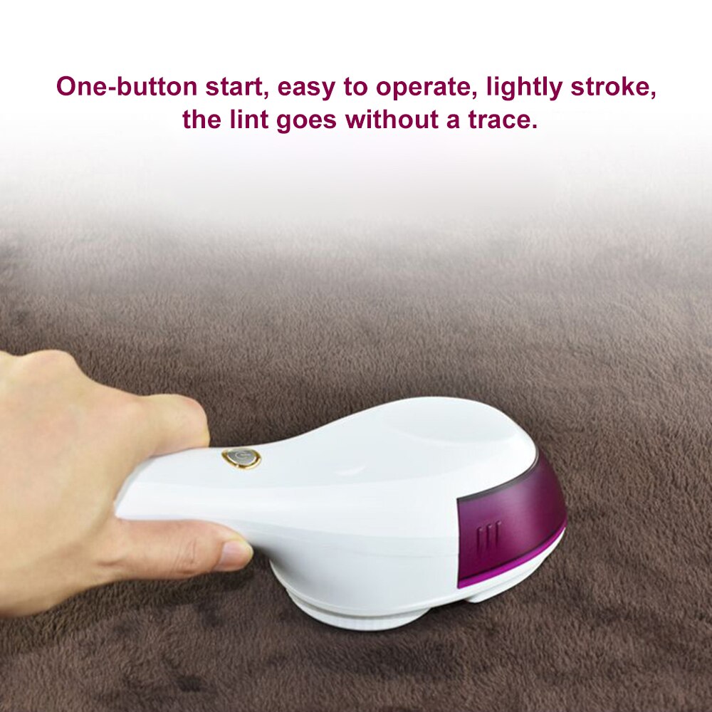 Clothes Pilling Remover Sweater Trimmer 1800mAh Battery USB Rechargeable Stainless Steel Blade Electric Lint Remover