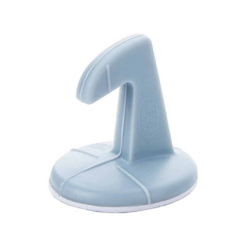 1pcs Auto-adesivo In Silicone Anti-Collisione Pad Porta di Casa Fermacorda E Ganci Da Parete Protezioni Pad Maniglia Della Porta di Blocco Del Bambino barretta di Protezione