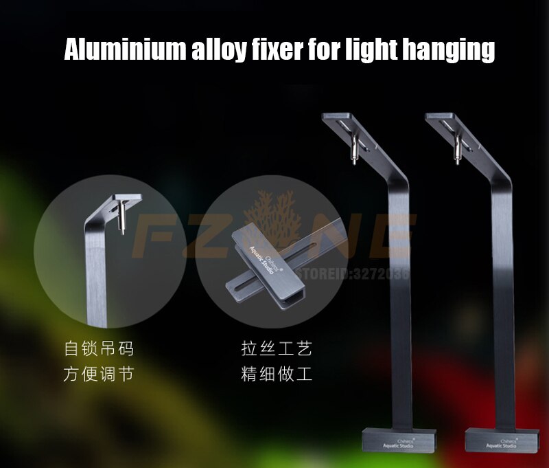 Chihiros aluminiumlegering fixer voor aquarium led-verlichting hang-on kit aquarium led-verlichting fixer accessoires