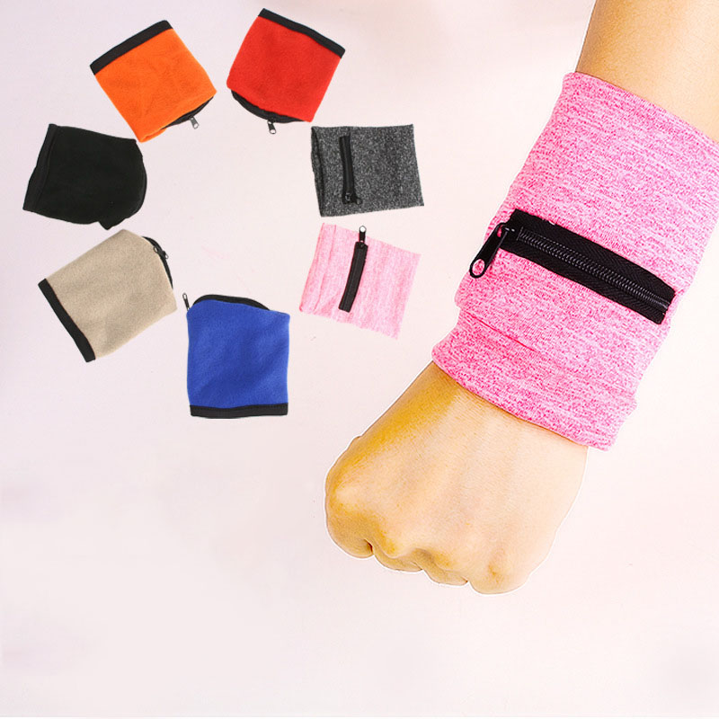 Reißverschluss Lauftasche Handgelenk Brieftasche Tasche Handgelenk Tasche Basketball Yoga Armbinde SchweißBand Sport Arm Tasche für Schlüssel Karte Lagerung fallen