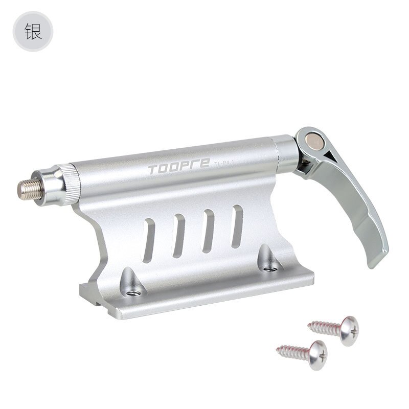 TOOPRE bicycle front fork quick release fixed clip road bike car luggage rack car SUV car parking rack: silver