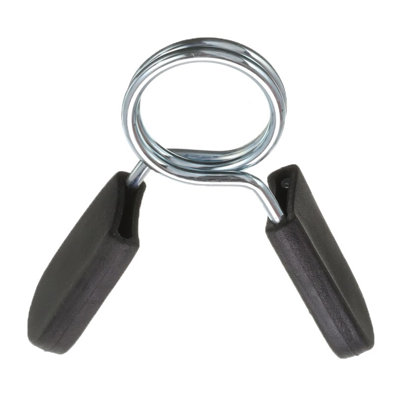 25mm skivstång gym styrkelyft stång hantel lås klämma fjäder krage clips fitness gym byggnad standard lyft krage clips
