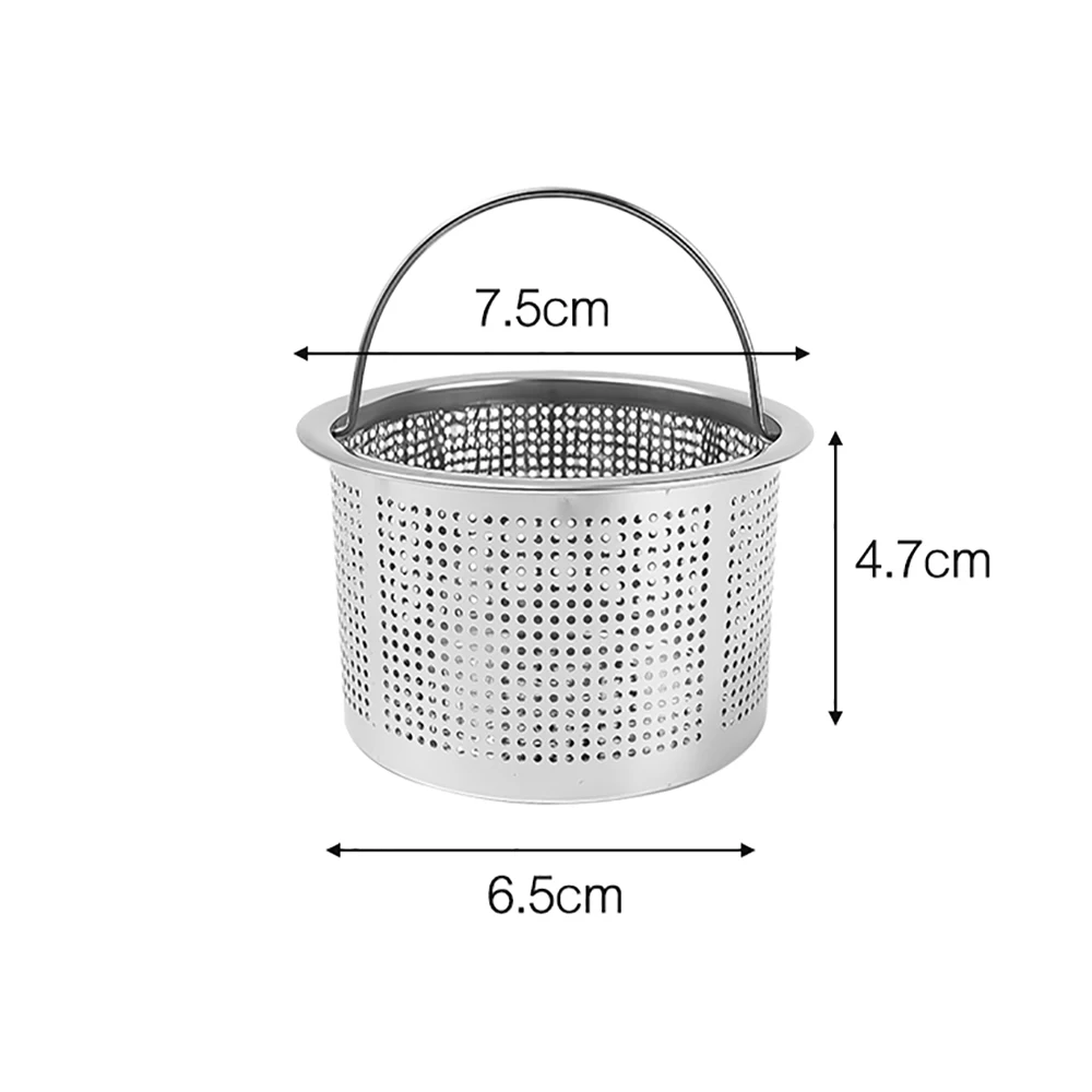 Küche Waschbecken Filter Mesh Edelstahl Waschbecken Sieb Anti-Blocking Badezimmer Bodenabläufe Haar Catcher Stopper Waschbecken Zubehör: Rose Gold