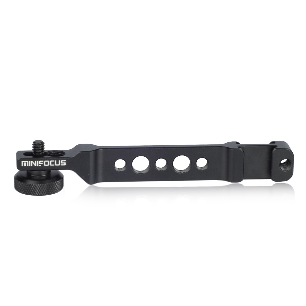 Microphone Extension Arm Dual Shoe Monitor Mount Bracket for Feiyutech AK4000 AK2000 Moza Air 2 Mini-mi Gimbal Accessories