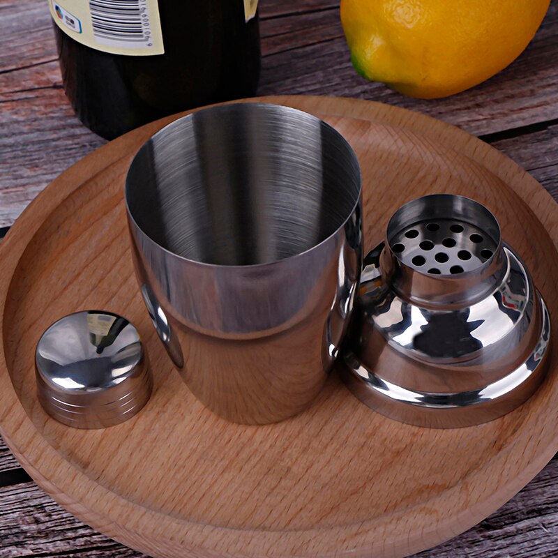 250ml Stainless Steel Hand Shaker Cocktail Shakers Stirrer Diy Milk Tea Drinks Mixing Glasses Bar Measure Cup Wine Mixing Tool