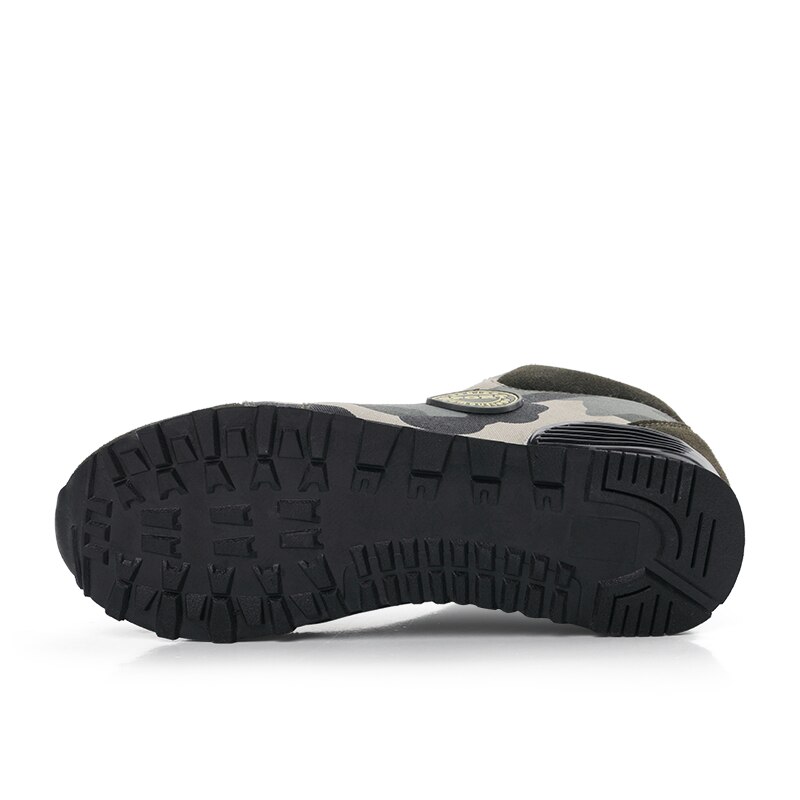 Mulheres sapatos camuflagem execução 6 centímetros invisível aumento da plataforma sapatilhas das mulheres adultos tênis de alta top mulheres esporte bota inverno