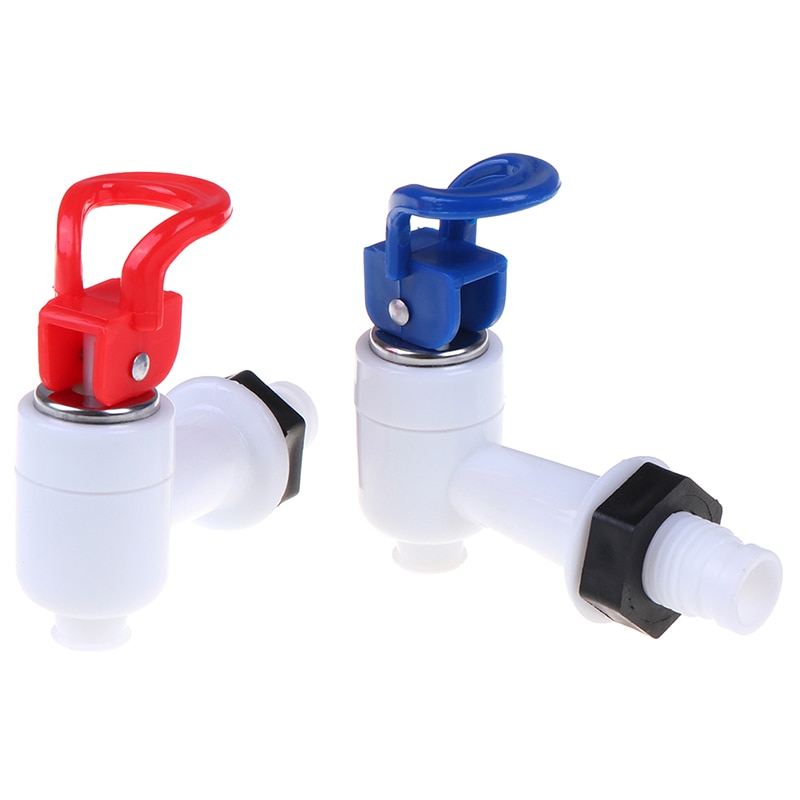 2 Stuks Universele Push Type Plastic Water Dispenser Kraan Tap Vervangende Onderdelen