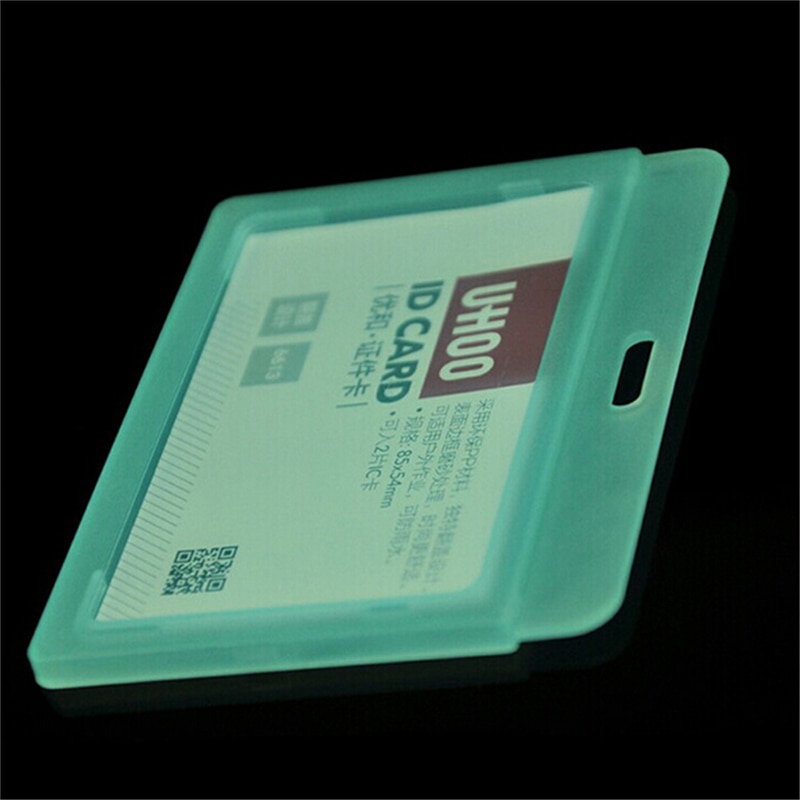 Wodoodporne etui na dowód tożsamości biznes odznaka uchwyt z tworzywa sztucznego Porte znaczek przypadku straży wejście karty w klatce piersiowej posiadacz karty materiały biurowe