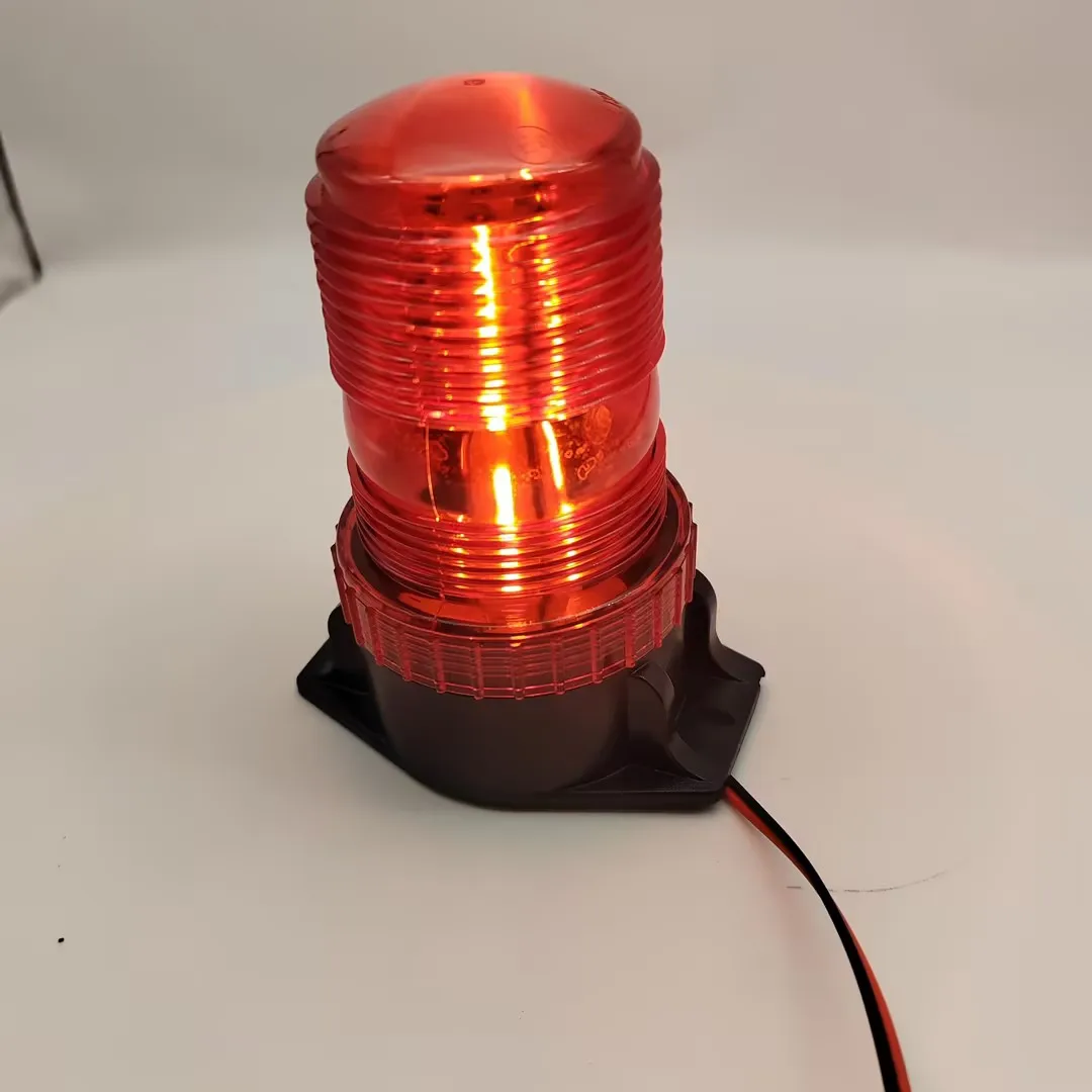 Wyróżnij sufitowe światło stroboskopowe wózek widłowy lampka kontrolna ratować lampa stroboskopowa autobus szkolny pojazd inżynieryjny światło ostrzegawcze 12v24v: Czerwony