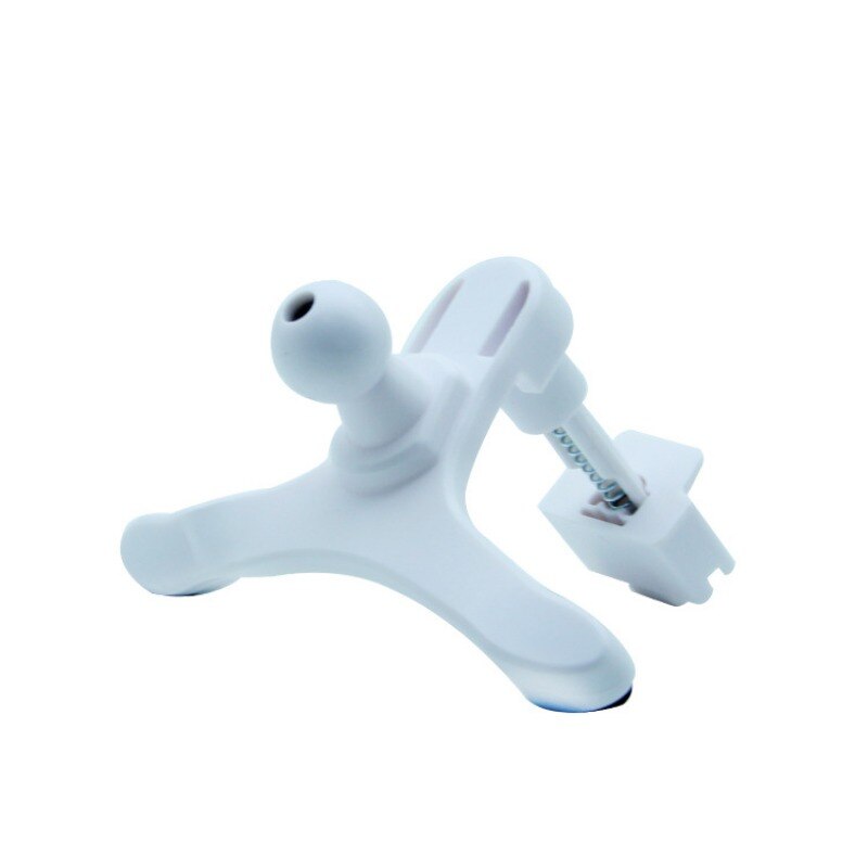 Magnetisk telefonholder bil gps luftventil montering magnet mobiltelefon holder holder bil luftudtag mobiltelefon holder klipsbeslag: Hvid