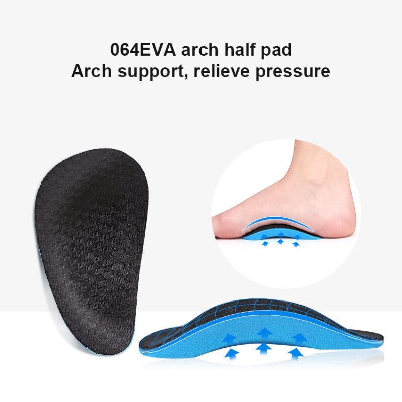 Orthotic High Arch Support Insoles Gel Pad 3D Arch Support Flat Feet For Women / Men Orthopedic Foot Pain Unisex Foot Pad
